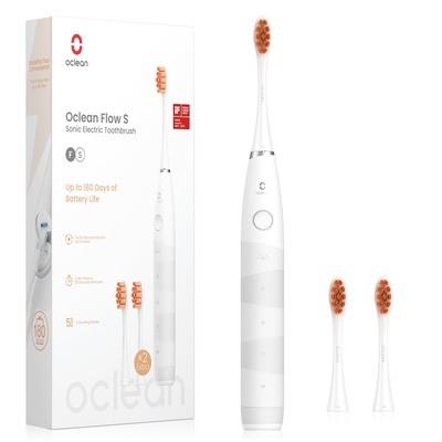 Розумна зубна електрощітка Oclean Flow S Sonic Electric Toothbrush White (6970810552959) Изображение