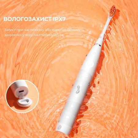 Розумна зубна електрощітка Oclean Flow S Sonic Electric Toothbrush White (6970810552959) Изображение