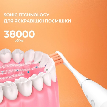 Розумна зубна електрощітка Oclean Flow S Sonic Electric Toothbrush White (6970810552959) Изображение
