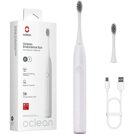 Розумна зубна електрощітка Oclean Endurance Eco Electric Toothbrush White (6970810553338) Изображение