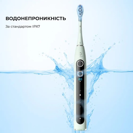 Розумна зубна електрощітка Oclean X Pro 20 Electric Toothbrush Green (6970810556902) Изображение
