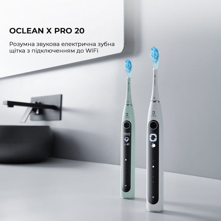 Розумна зубна електрощітка Oclean X Pro 20 Electric Toothbrush White (6970810556957) Изображение