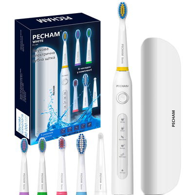 Електрична зубна щітка Pecham Travel PC-081 White Зображення