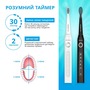 Набір зубних щіток Pecham Black and White Travel Set PC-084 (0290119010100) Изображение