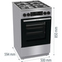 Плита Gorenje GKS5C70HXF Зображення