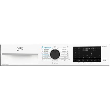 Пральна машина з сушкою Beko B5DFT58447W Изображение