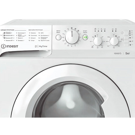 Пральна машина Indesit OMTWSC 51052 W UA Изображение