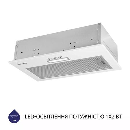 Витяжка Minola HBI 5025 WH LED Изображение