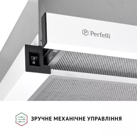 Витяжка Perfelli TL 502 WH LED Изображение