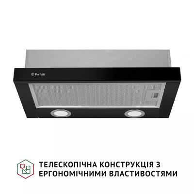 Витяжка Perfelli TL 502 BL LED Изображение