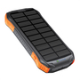 Універсальна мобільна батарея Promate SolarTank-10PDQi 10000mAh 20W Black Изображение