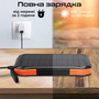Універсальна мобільна батарея Promate SolarTank-10PDQi 10000mAh 20W Black Изображение