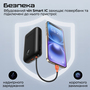 Універсальна мобільна батарея Promate PowerPod-30 30000mAh 35W Black Изображение