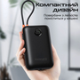 Універсальна мобільна батарея Promate PowerPod-30 30000mAh 35W Black Изображение