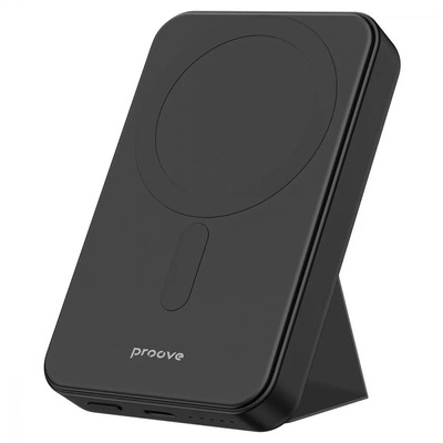 Універсальна мобільна батарея Proove Hyperion Qi 20W 10000mAh Black (PBHN15020001) Изображение