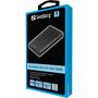 Універсальна мобільна батарея Sandberg Powerbank 38400mAh USB-C PD 100W Black (420-63) Изображение