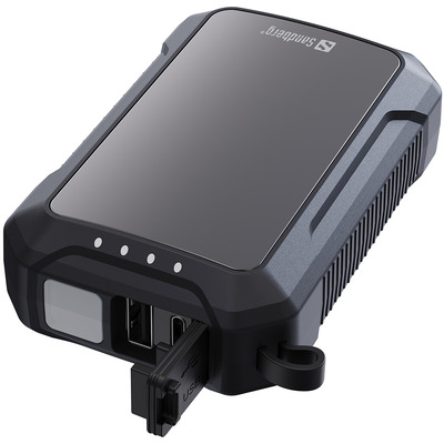 Універсальна мобільна батарея Sandberg Hand Warmer Powerbank 10000mAh Black (420-65) Зображення