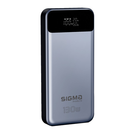 Універсальна мобільна батарея Sigma mobile X-Power SI30A7QLX 30000mAh Silver (4827798479117) Изображение