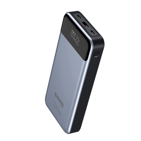 Універсальна мобільна батарея Sigma mobile X-Power SI30A7QLX 30000mAh Silver (4827798479117) Изображение