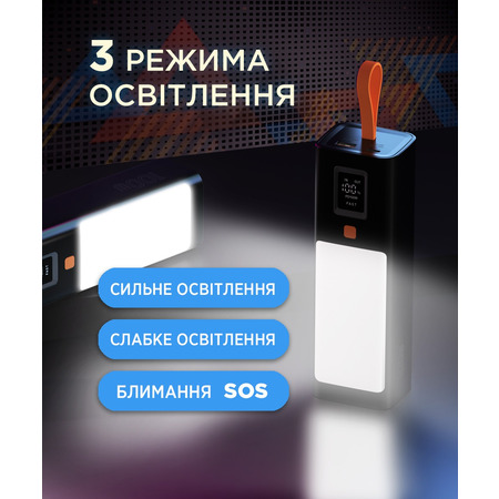 Універсальна мобільна батарея Sigma mobile X-Power SI20A9QLX 20000mAh Black (4827798877814) Изображение