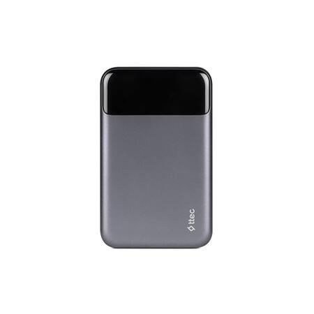 Універсальна мобільна батарея Ttec 20000mAh ReCharger Pro LCD PD 130W Space Gray (2BB218UG) Изображение