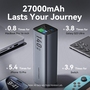 Універсальна мобільна батарея Vention 27000mAh PD QC 3.0 Gray (FHVH0) Изображение