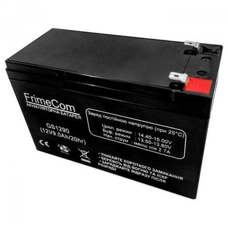 Акумуляторна батарея FrimeCom 12V 9AH (GS1290) AGM Изображение
