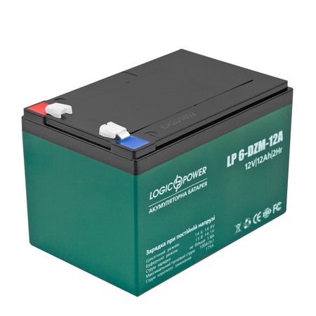 Акумуляторна батарея LogicPower LP 12V 12AH (6-DZM-12) AGM Изображение