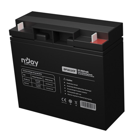 Акумуляторна батарея Njoy GP1812CF 12V 18AH (BTVACATHETHCFCN01B) AGM Изображение