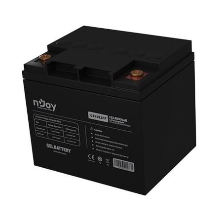 Акумуляторна батарея Njoy GE4012FF 12V 40AH (BTVGCDTOMTCFFCN01B) GEL Изображение
