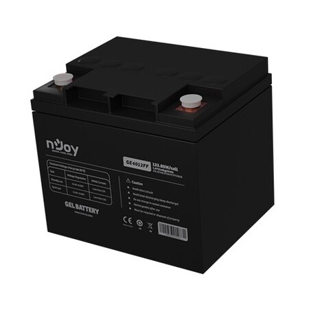 Акумуляторна батарея Njoy GE4012FF 12V 40AH (BTVGCDTOMTCFFCN01B) GEL Изображение