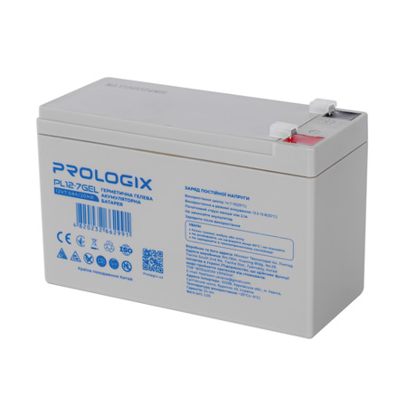 Акумуляторна батарея Prologix 12V 7AH (PL12-7GEL) GEL Изображение