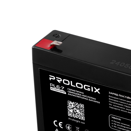Акумуляторна батарея Prologix 6V 7AH (PL6-7) AGM Изображение