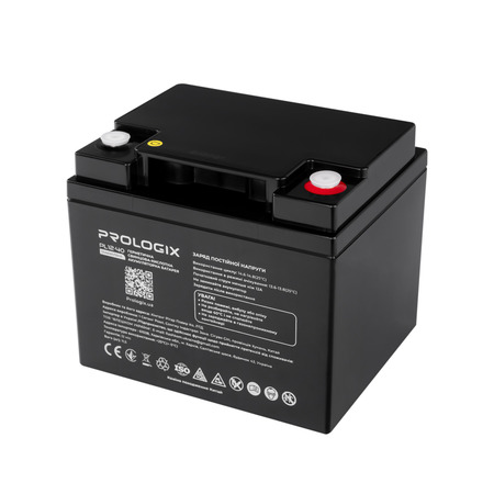 Акумуляторна батарея Prologix 12V 40AH (PL12-40) AGM Изображение