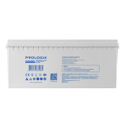 Акумуляторна батарея Prologix 12V 200AH (PL12-200GEL) GEL Изображение