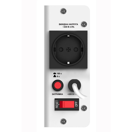 Стабілізатор REAL-EL STAB SLIM-500 White Изображение