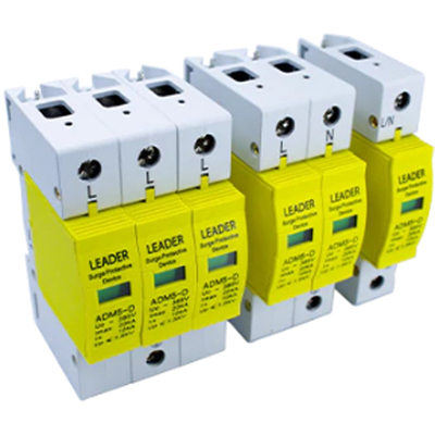 Обмежувач перенапруги Leader АC4P 385В 40кА (LA-SPD4P-40KA) Изображение