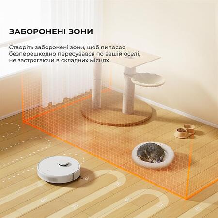 Робот-пилосос Dreame D9 Max White Gen 2 (RLD34GA-Wh) Изображение