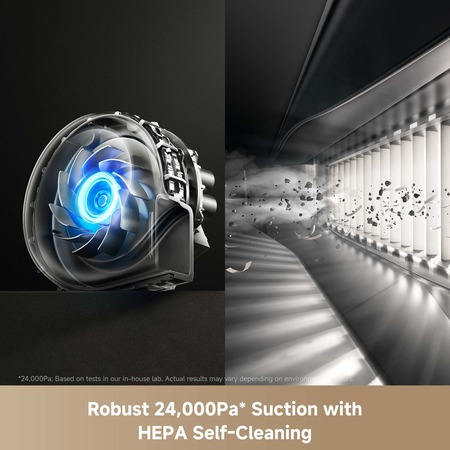 Робот-пилосос Mova V50 Ultra Complete Black (RLV72LE-1-bl) Изображение