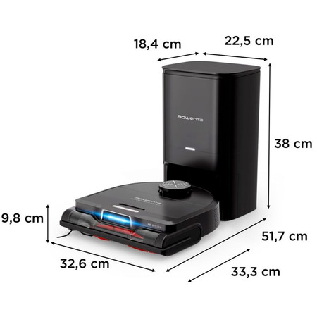 Робот-пилосос Rowenta X-Plorer Serie 240+ AI Animal & Allergy RR9695WH Изображение