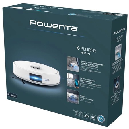 Робот-пилосос Rowenta X-Plorer Serie 140 Total Care RR9177WH Изображение