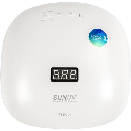 Лампа UV LED для манікюру Sunuv SUN 4 White 48W Изображение