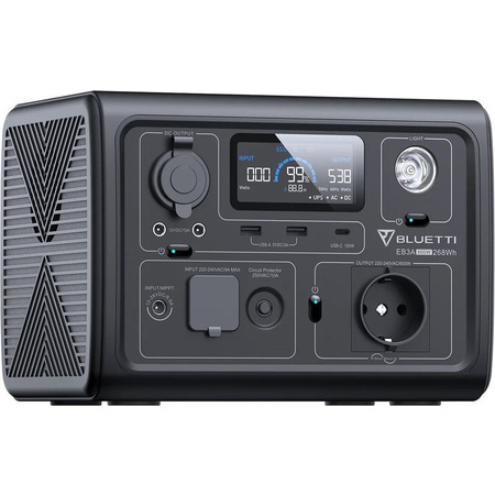 Зарядна станція Bluetti EB3A 268Wh, 600W (PB930784) Изображение