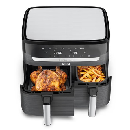 Мультипіч Tefal Dual EasyFry&Grill AirFryer EY905B10 Зображення