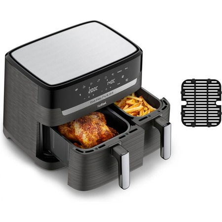 Мультипіч Tefal Dual EasyFry&Grill AirFryer EY905B10 Зображення