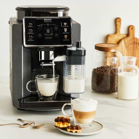 Кавомашина Krups Sensation Milk M90 EA912B10 Зображення