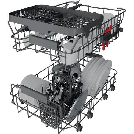 Вбудована посудомийна машина Whirlpool WSIC 3M27 C Изображение