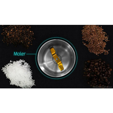 Кавомолка Cecotec Compact Titanmill 300 DuoClean CCTC-01559 (8435484015592) Изображение