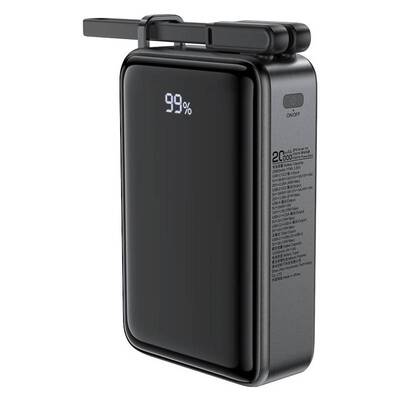 Універсальна мобільна батарея Acefast Magnetic M4 20000mAh 67W Black (6974316282723) Изображение