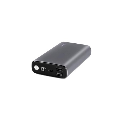 Універсальна мобільна батарея Ttec 15000mAh ReCharger Pro LCD PD 65W Space Gray (2BB216UG) Изображение